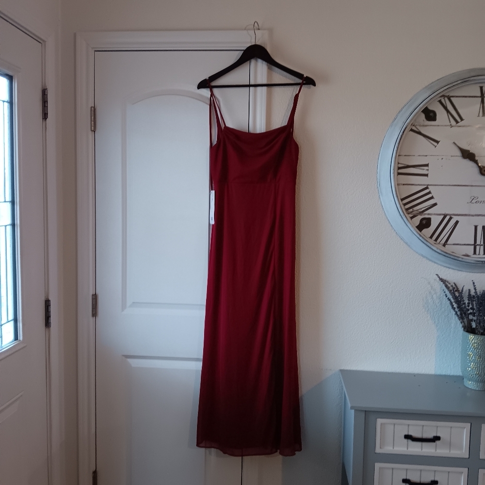 Azazie Red Junior Holiday Christmas Party Dress